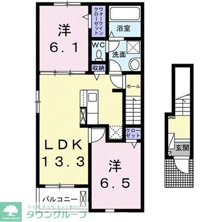 ケイズ コージーIIの物件間取画像
